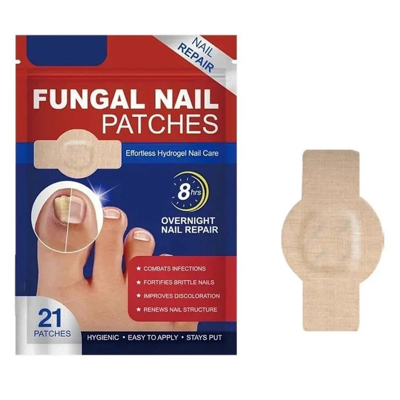 21 Pcs Fungal Nail Patches - Extra Strength Toenail Fungus Treatment Overnight*